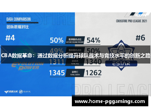 CBA数据革命：通过数据分析提升球队战术与竞技水平的创新之路